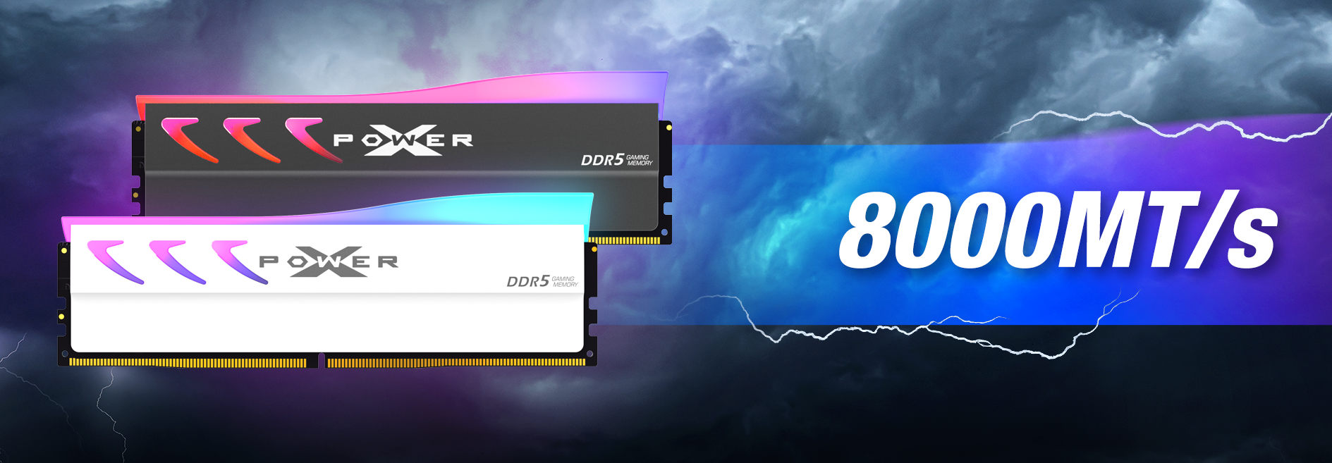 Silicon Power Storm RGB DDR5 6400 MT/s (PC5 51200) 64GB (2 x 32GB